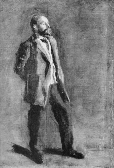 Sketch for the Portrait of John McLure Hamilton by Thomas Eakins